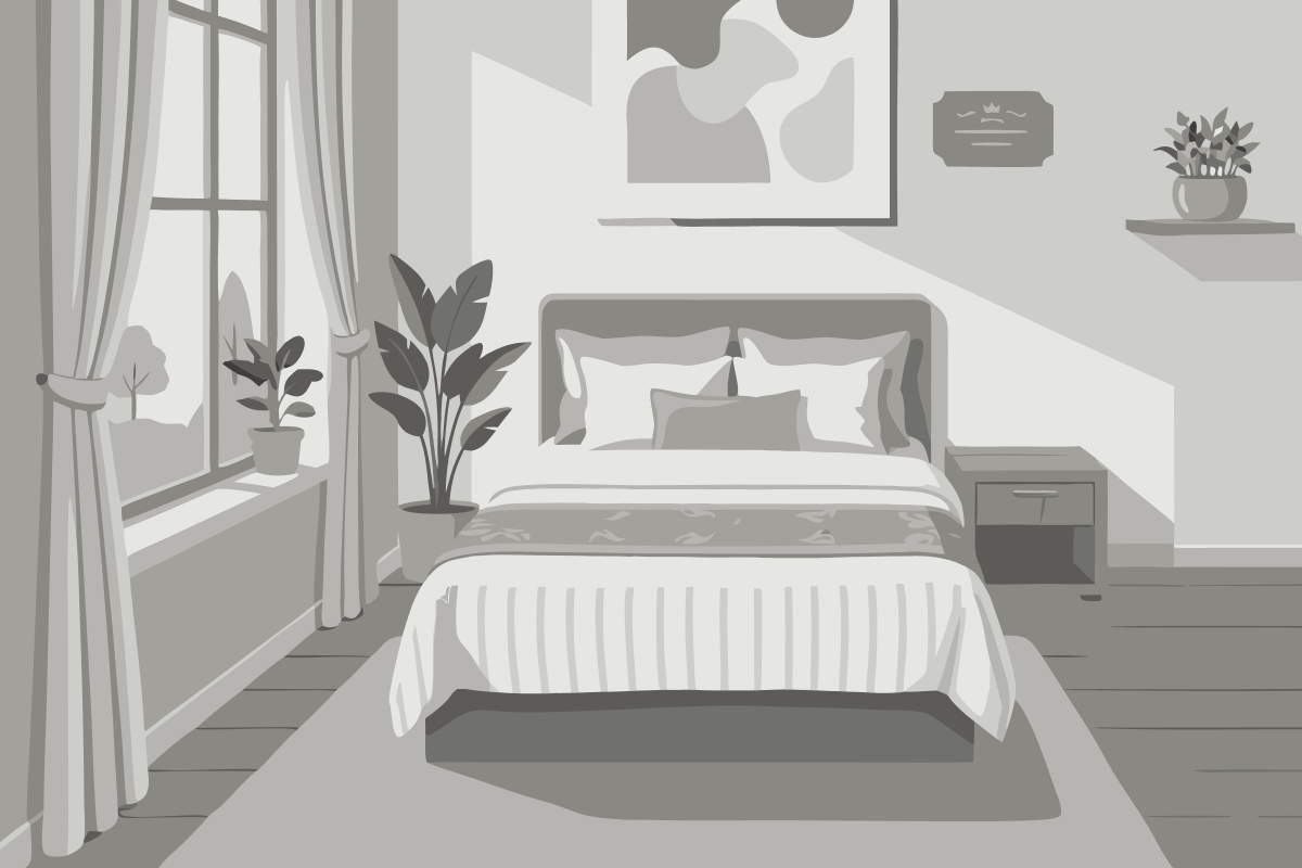 Standard Room with Two Single Beds - Accessible